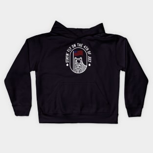 American Independence Day Kids Hoodie